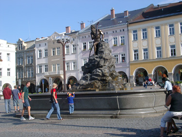 Rbezahlbrunnen von 1892 in Trutnov (Trautenau)