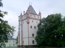 Weißer Turm in Hradec nad Moravici