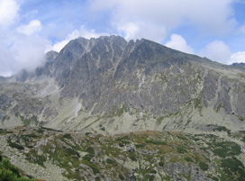 Gerlachovsky stit (Gerlach Spitze), mit 2.655m der höchste Berg der Hohen Tatra