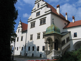 Eingang zum alten Rathaus von Levoca (Leutschau)