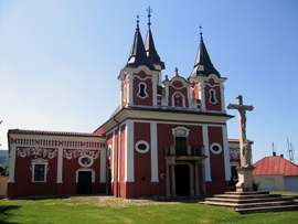 Wallfahrtskirche des Heiligen Kreuzes in Presov