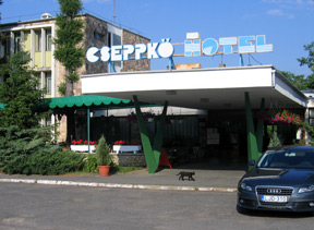 Cseppkö-Hotel in Aggtelek, Ungarn - nahe dem Eingang zur Tropfsteinhöhle