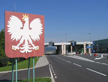 Der Dukliansky priesmyk (Dukla-Pass) bildet heute die Grenze zwischen Polen und der Slowakei.