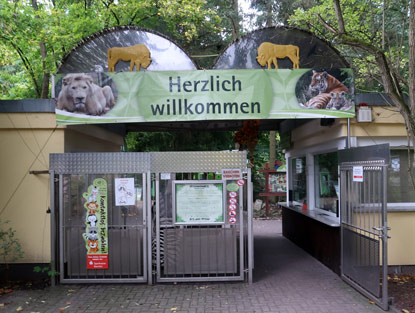 Eberswalde Zoo Eingang