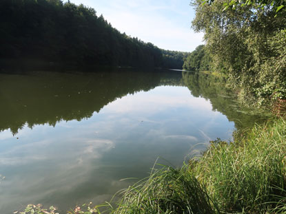 Langer Haussee beim Ort Leuenberg