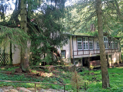 Die Wesendahler M�hle, einst ein Ausflugslokal heute eine Ruine