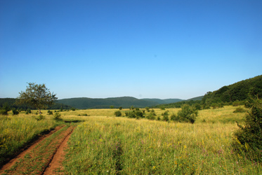 Hochflächen prägen das Landschaftsbild des Nationalparks Aggtelek in Nordost-Ungarn