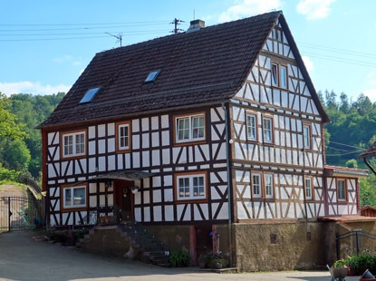 Der Hottenbacherhof, ein ehemaliger Gutshof vom Schloss Lichtenberg