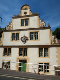 Alemannenweg am Schloss Fürstenau, die Schloss-Mühle