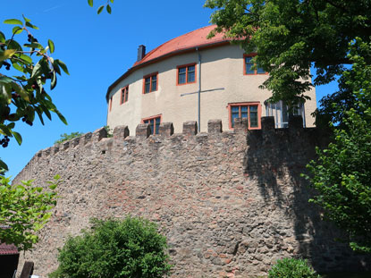 Alemannenweg Burg / Schloss Reichenberg: Palas mit innerer Wehrmauer