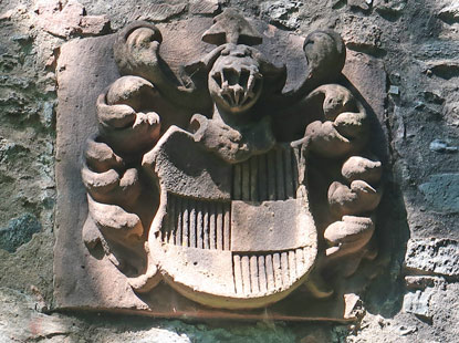 Alemannenweg Burg Rodenstein: Wappen
