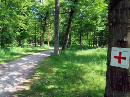 Park Schnbusch . eubns 20 km Spazierwege fhren durch die im englischern Stil errichtete Landschaft.