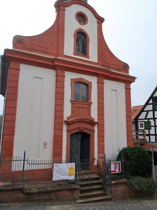 Kleine lutherische Kirche von 1755 