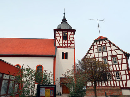 Ev. reformierte Kirche in der Altstadt von  Heubach
