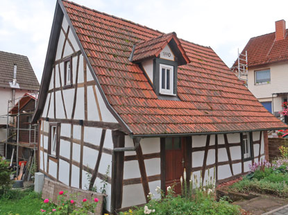 Hirtenhäusle in Gras-Ellenbach diente dem Gemeinde-Schweinehirt als Wohnung