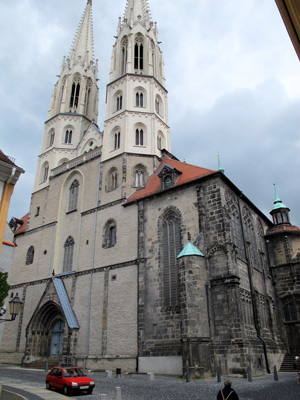 Die Peterskirche von Görlitz stammt aus dem 15 Jh.