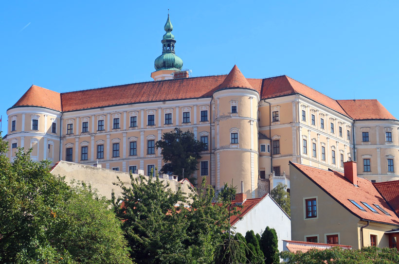 Zmek Mikulov (Schloss Nikolsburg) in Mikulov (Nikolsburg) 