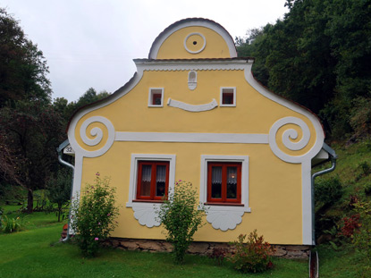 Bauernhaus im Stil des sdbhmischen Barocks in Pleovice