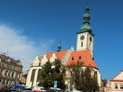 Dekanatskirche in Tabor, Tschechien