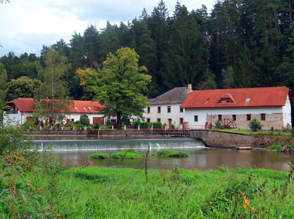 Rote Mühle, eine Ferienanlage an der Lainsitz