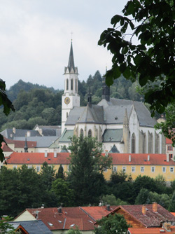 Die Stiftskriche vom  Vyebrodsk klter (Kloster Hohenfurth)