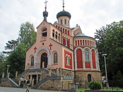 Die Wladimir-Kirche in Marienbad
