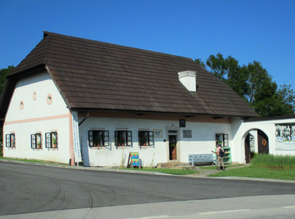 Das Geburtshaus von Adalbert Sifter in Horni Plana (Oberplan)