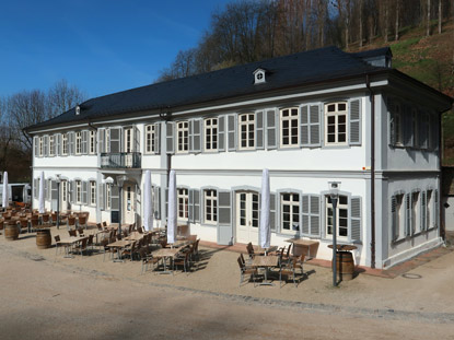 Camino Odenwald: Herrenhaus im Fürstenlager