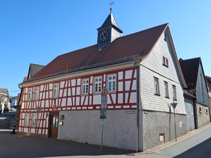 Camino Odenwald: Altes Rathaus von Brandau