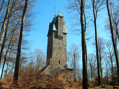 Camino Odenwald: Kaiserturm auf der Neunkircher Höhe