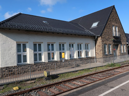 Eifelsteig Etappe 5: Bahnhof von Kall