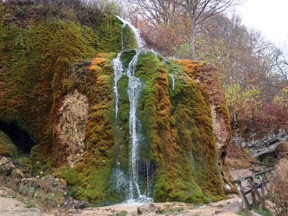Der Wasserfall Dreimühlen