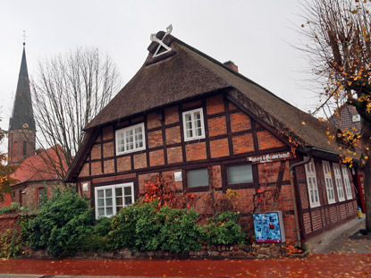 Teetgedecktes Heidehaus in Schneverdingen