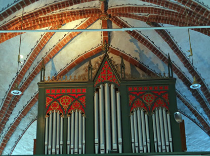 Eduard-Meyer-Orgel in der St. Laurentius-Kirche von Müden