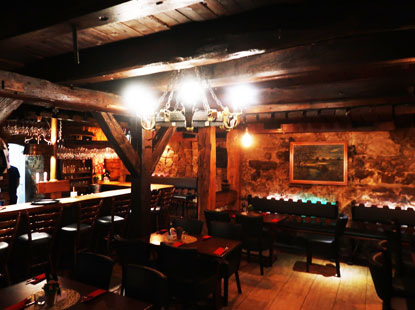 Gastraum im Restaurant Cascate in Bad Iburg