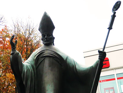 Skulptur Benno II. in Bad Iburg