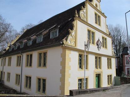 Die Schlossmühle von Michelstadt-Steinbach, Teil des Schlossensembles von Schloss Fürstenau, war ursprünglich eine Münzprägestätte. 