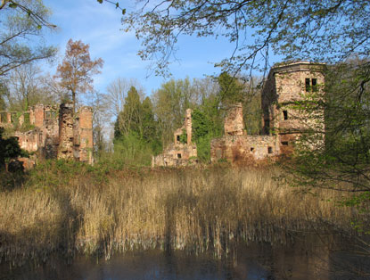 Die Ruine des Wasserschlosses Menzingen ist nur im Rahmen einer Gruppenführung zu besichtigen.
