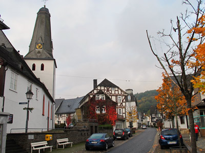 Lahnwanderung: Bad Laasphe - Königstraße und evangelische Kirche