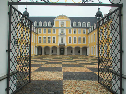 Der Schlosshof von Oranienstein
