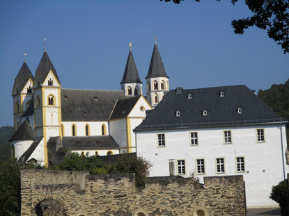 Ansicht vom Kloster Arnstein bei Obernhof