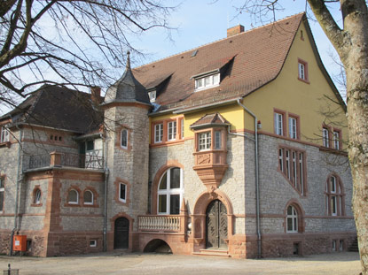 Die Villa Menzer  von Neckargemünd