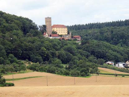 Burg Guttenberg bei Neckarmühlbach (Haßmersheim) (Restaurant, Burgmuseum und Falknerei - Eintrittsgebühren)