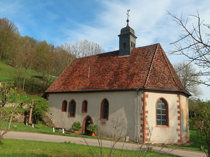 Kapelle Amorsbunn in Amorbach im bayrischen  Odenwald