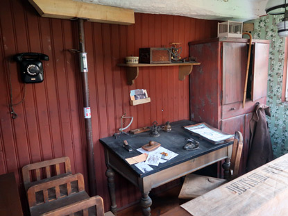 Postagentur in dem Kleinbauernhof im Freilandmuseum Gottersdorf