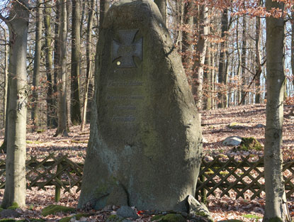 Gendenkst�tte der Gefallenen im 1. Weltkrieg von Ernsthofen im Odenwald