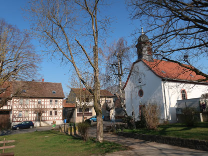 Waldenserkirche in Rohrbach im Odenwald stammt aus dem Jahr 1767