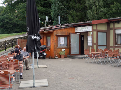 Biergarten Brenner Sch�tzenhaus in Brandau Odenwald