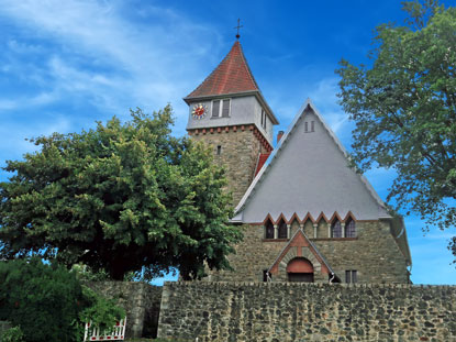 Ev. Kirche in Gadernheim Odenwald