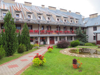 Hotel  Górski in  Ustrzyki Górne (Waldkarpaten)